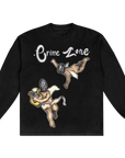 ILL GOTTEN FUNS | Crime Zone T-Shirt Long Sleeve black