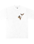ILL GOTTEN FUNS | Whooligan Angels Chest patch T-Shirt